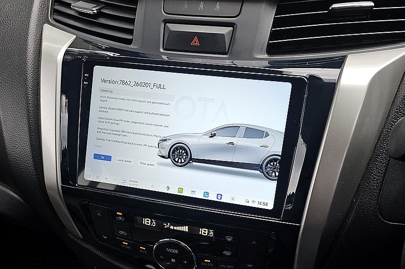 APEX head unit installed